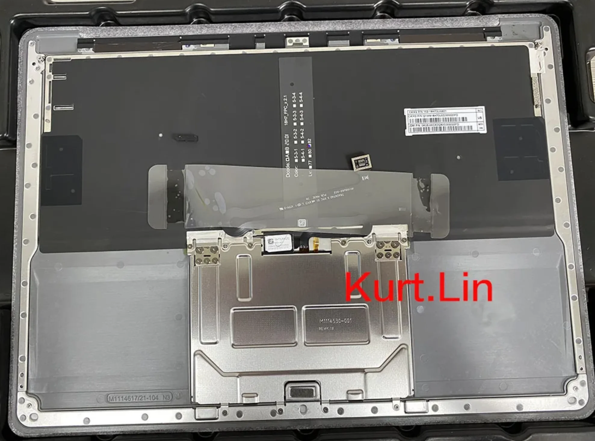 

Сменная клавиатура для ноутбука Microsoft Surface 3/4 13,5 дюймов (1867 1868) клавиатура верхний чехол с подсветкой трекпад в сборе панель c