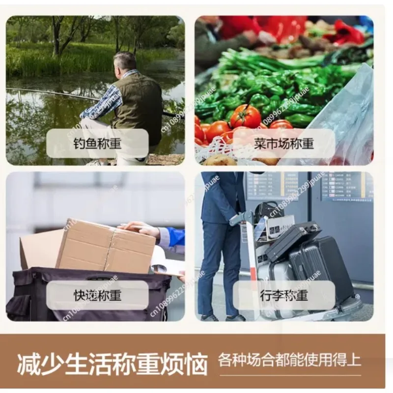 75KG High Precision Mini Handheld Digital Scale Portable Electronic Weighing Device Luggage Fishing Parcel Balance