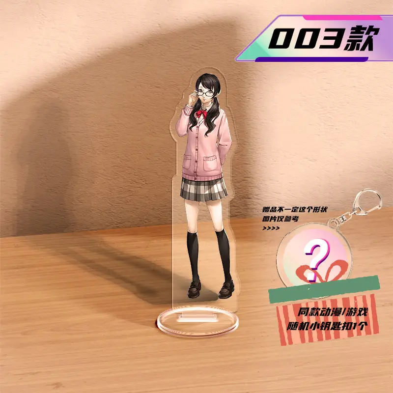 Anime Figure Makoto Niijima Amamiya Ren Cosplay Cute Acrylic Stand Model Decor Desktop Display Room Ornament Gift Girl