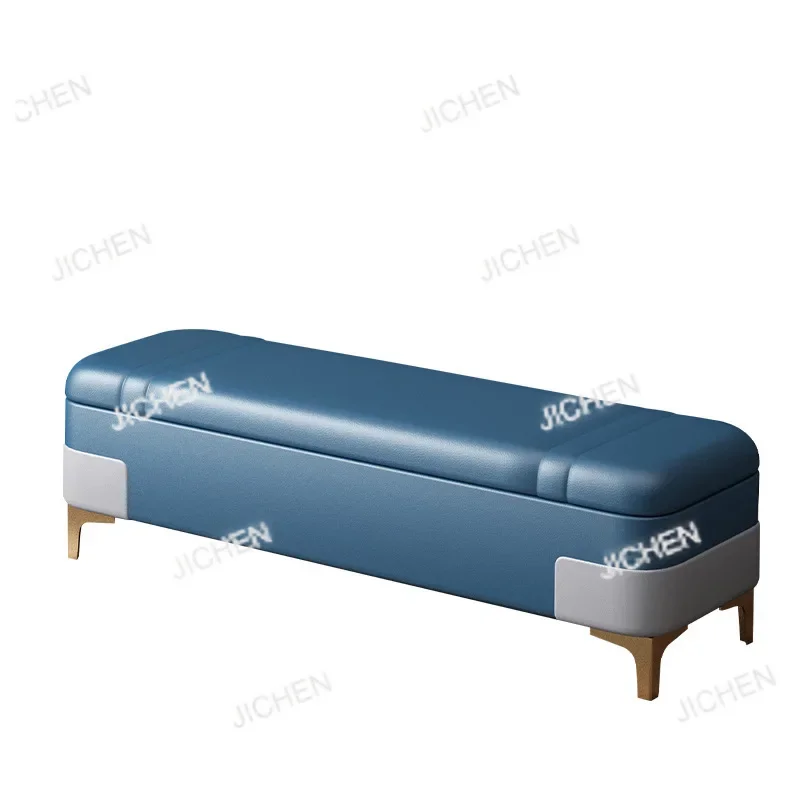 HS Schuhwechselhocker Haustür Schuhhocker Wohnzimmer Sofa Hocker Rechteckiges Schlafzimmer mit Stauraum