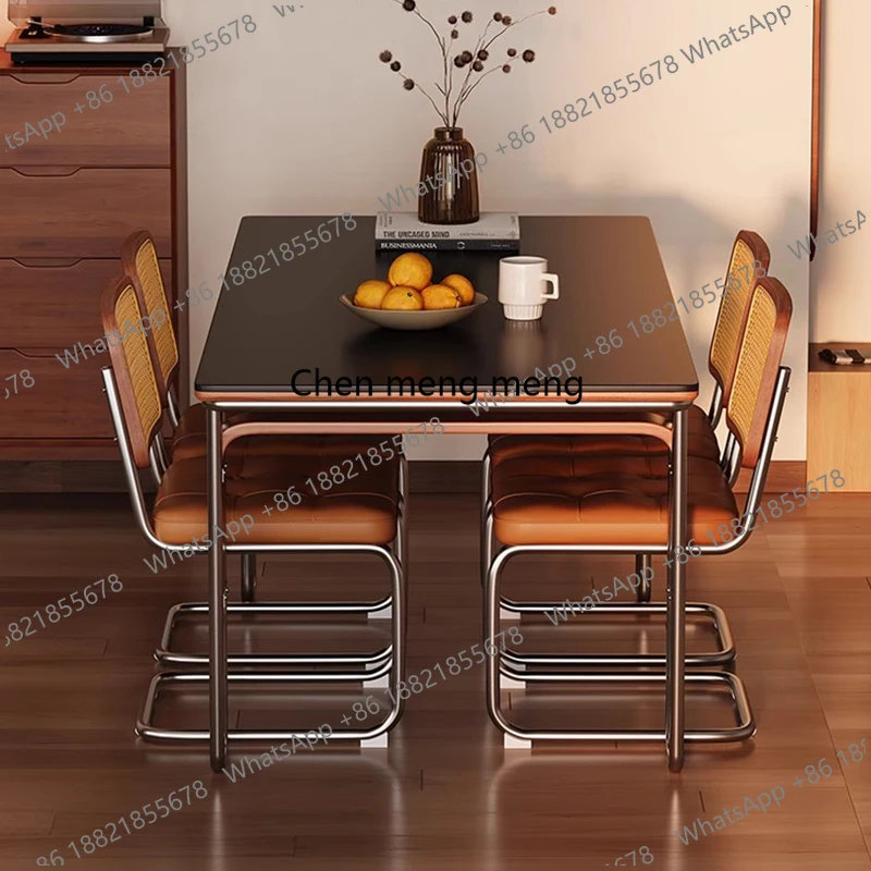 

Wall Wood Dining Table Nordic Balcony Writing Lounge Dining Table Modern Office Desk Mesas De Comedor Living Room Furniture
