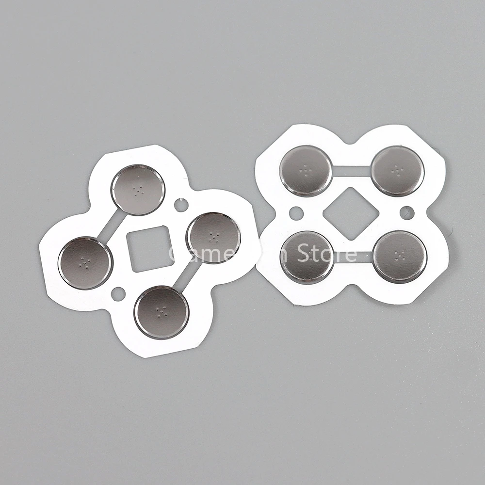 100 шт. для контроллера Nintendo 3DS D-Pads D-Pad, металлическая купольная защелка, печатная плата, кнопки ABXY, проводящая пленка