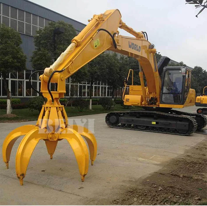 

360 Degree Demolition Tools Hydraulic Attachment Scrap Metals Grapple Scrap Grab for Sale