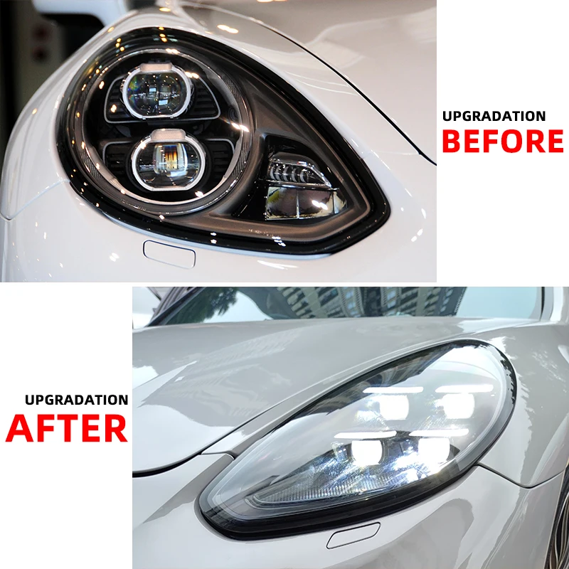 For Porsche Panamera 970 970.1 970.2 2010 2016 Headlight LED Headlamp Upgrade Panamera 976 2024 Pdls Matrix Front Head Light