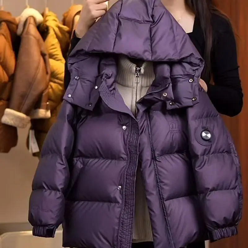 Winterjacke für Jungen, dicke warme Kapuzenjacke für Kinder, winddichte Freizeitjacke für Mädchen, Schule, kaltes Wetter, Oberbekleidung, 4-12 Jahre – Detail 8