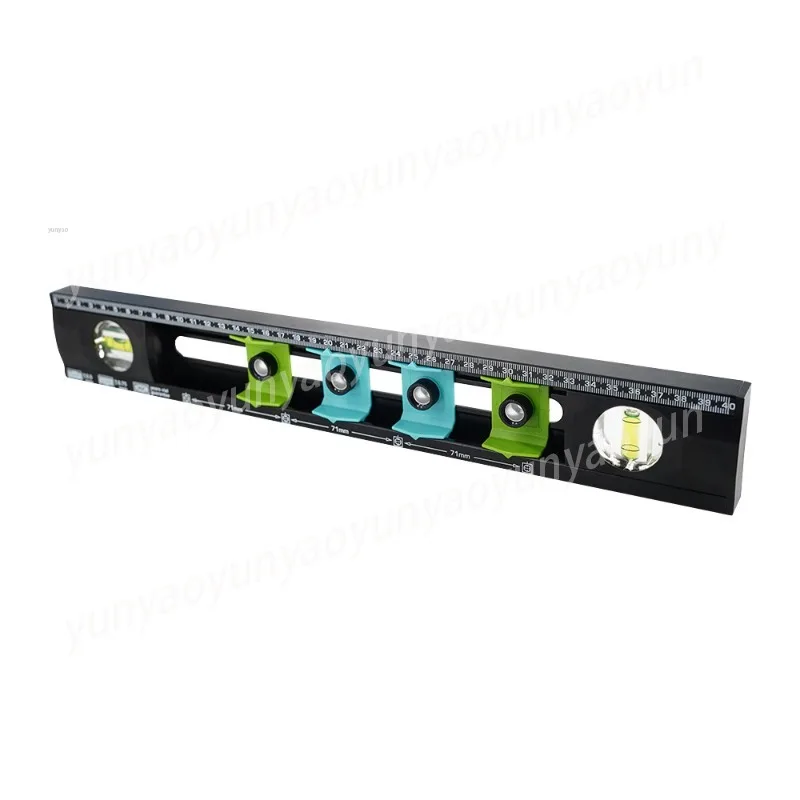 New Hole Positioning Level Ruler High Precision Multi-functional Straight Edge,Home Decoration Measuring Ruler