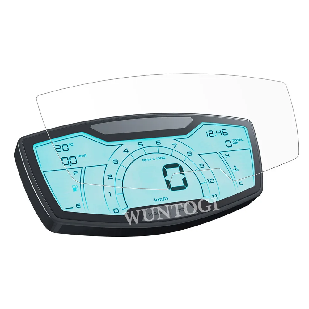 Anti-risco motocicleta Dashboard protetor de tela, película protetora HD, acessórios para Piaggio Medley 125, 2020-2023