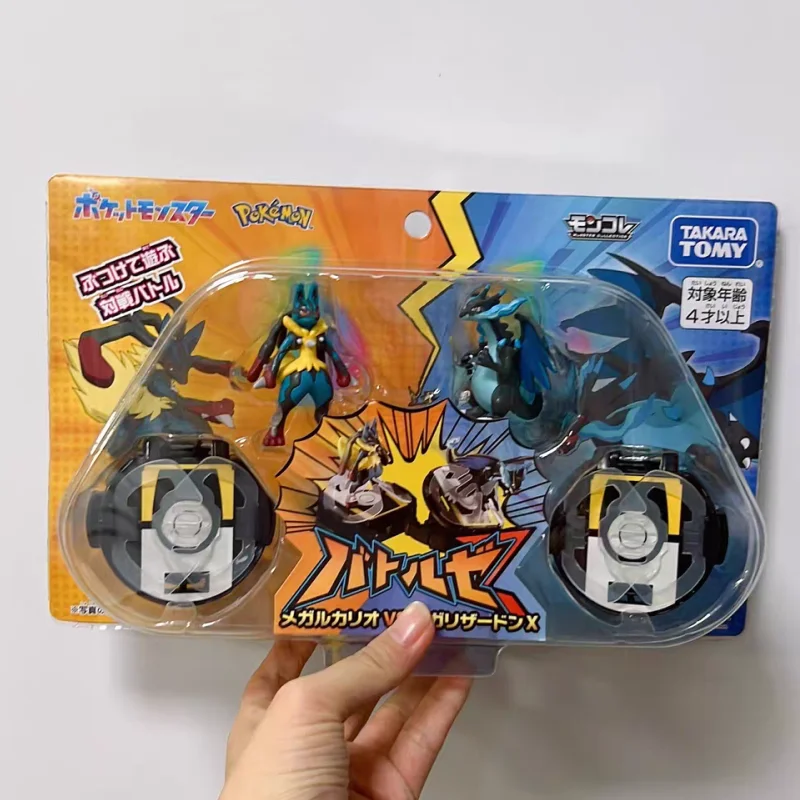 在庫ありタカラトミーオリジナルポケモンポケボールリザードンレイクワザフィギュアモデルおもちゃ装飾コレクションサプライズおもちゃモデル