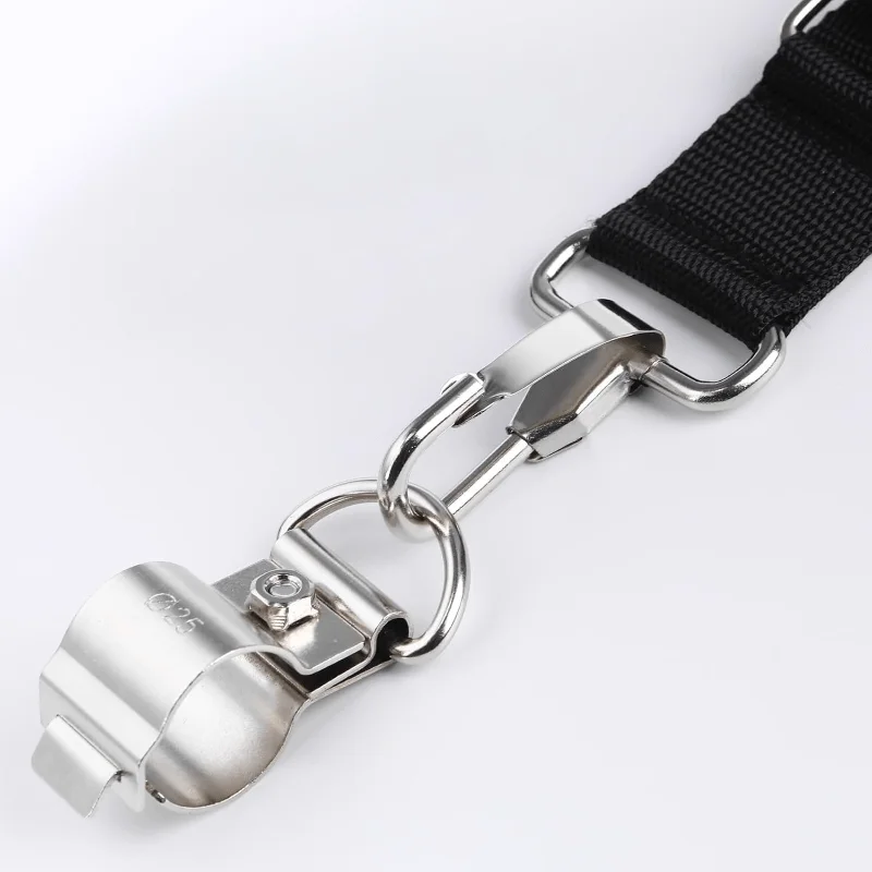 2 Stück Rasenmäher-Schultergurt, gepolsterter Gürtelclip, 1,02 Zoll, robuste Gurtklemme für Trimmer – Detail 2