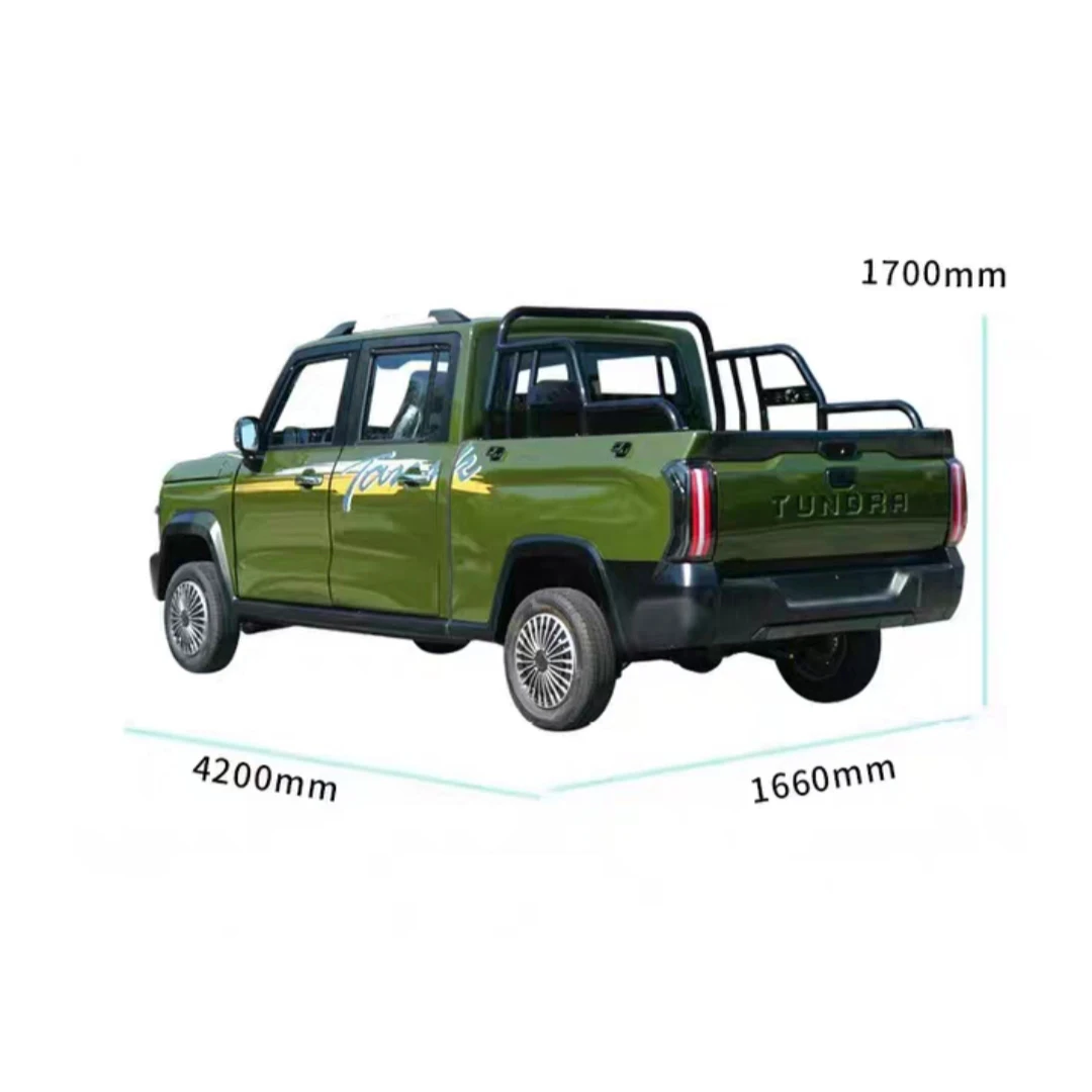 Chang li explorer electric car lithium battery Chinese Factory Low Price High Quality Small Electric pickup Truck