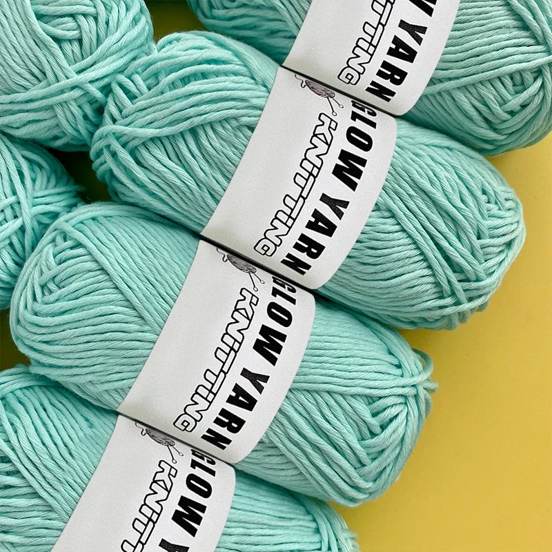 YOMDID Glowing Yarn DIY Glow in the Dark Polyester Luminous Chunky Yarn For Bag Gloves Hand Knitting Novel Functional Yarn 2mm