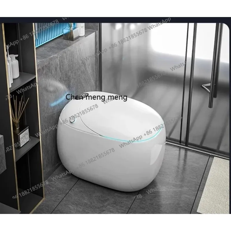 A Smart toilet for home use, fully automatic without water pressure limit, integrated toilet instant customized color