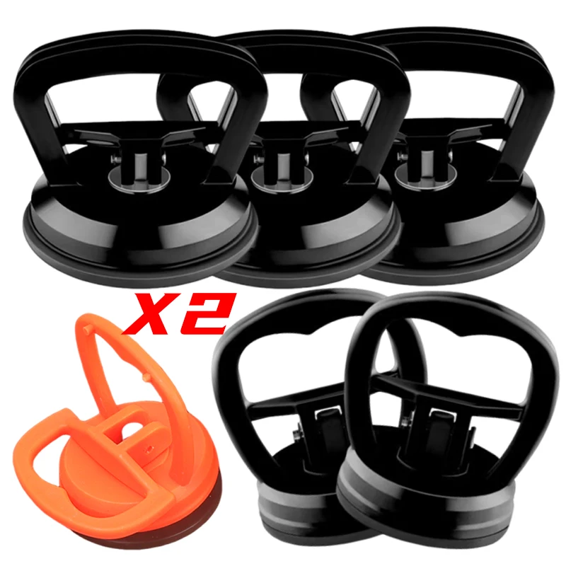 

Автомобильная присоска, универсальные сверхмощные присоски, ремонтные артефакты, инструменты для ремонта вмятин краски для кузова автомобиля, 2 шт., черный, оранжевый цвет