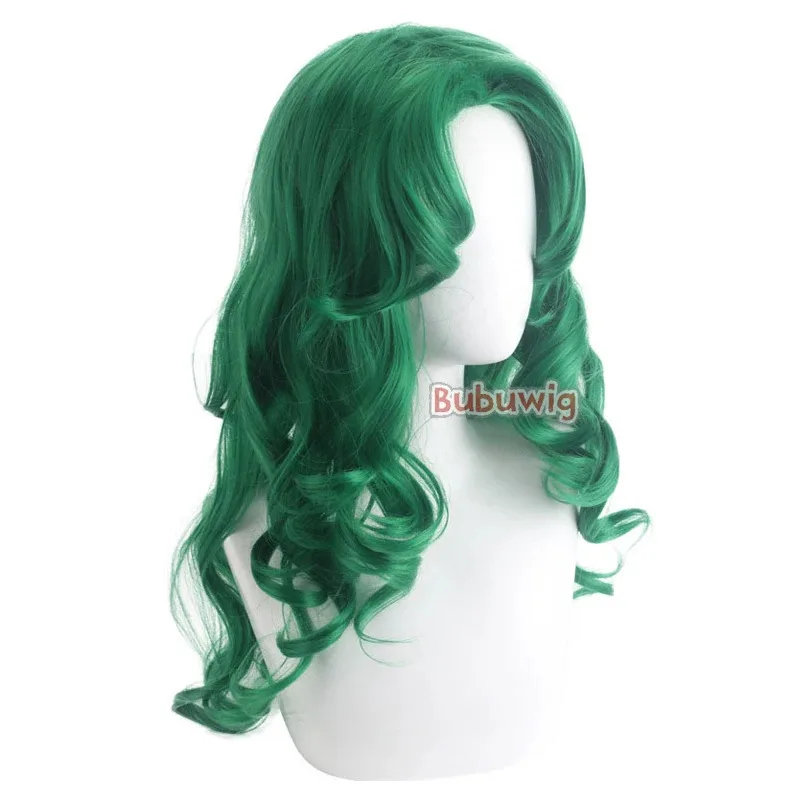 

CySynthetic Hair Sailor Neptune Косплей Парики Женские Длинные Вьющиеся 60 см Свободные Волнистые Модные Зеленые Парики Партии Термостойкие