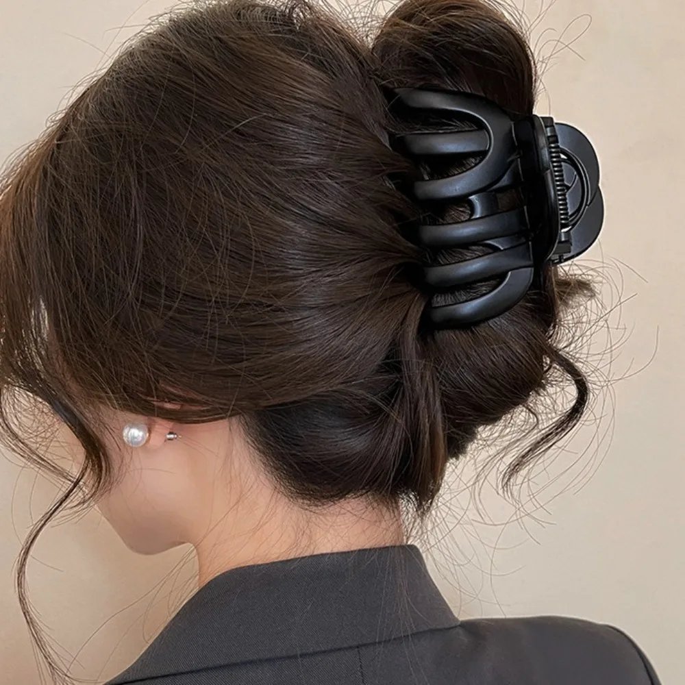 

Модный французский стиль, коготь для волос в виде тыквы, забавный милый захват для волос, большой зажим в виде акулы 9 см/3,54 дюйма для девочек