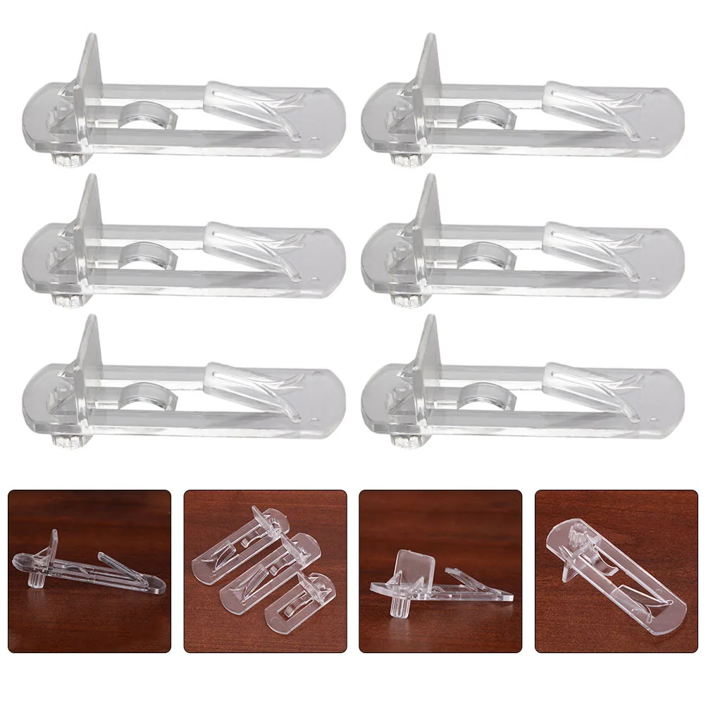 30 قطعة أوتاد دعم الرف مادة ممتازة خزانة الأثاث بين قوسين سهلة التركيب أرفف آمنة سطح أملس لا لدغ #6