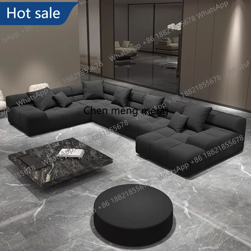 Designer High Quality Sofa Italian Minimalist Light Luxury Unusual Comfortable Sofas Romantic Modern Divano Home Furniture