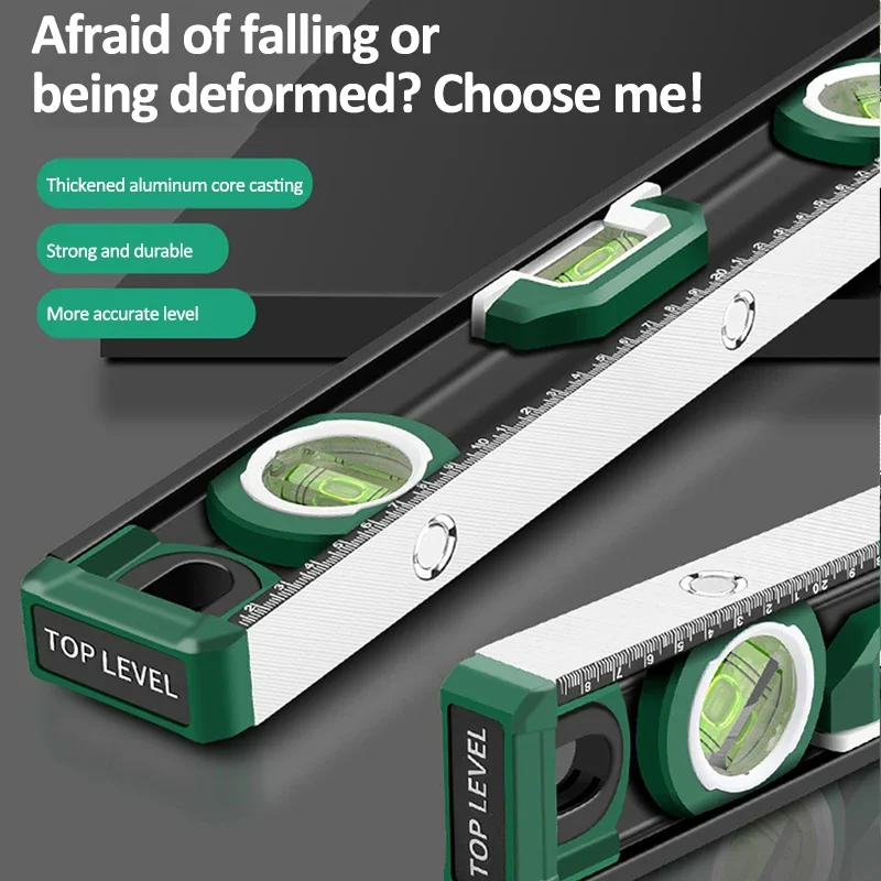 30/40/50cm 전자 디지털 디스플레이 레벨 눈금자 자기 각도 측정기 알루미늄 합금 레벨 각도기 경사계 45 ° /90 ° /180 °
