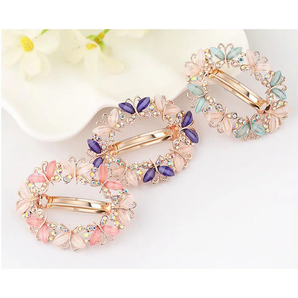 Hair Grips Holders Barrettes Korean Version Hairwear Jewelry Spring Clips Girl Accessories