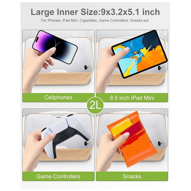 

HGFLE-Phone Lock Box With Timer Unplug From Phones,Video Games For Better Habits Phone Locker Time Locking Container