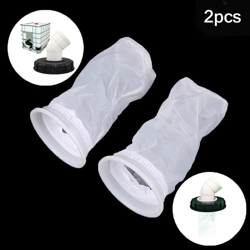 

1Pair IBC Nylon Filter For Venting Ton Barrel Cover Tote Tank Lid Garden Water Irragtation Filters IBC Ton Barrel Accessories