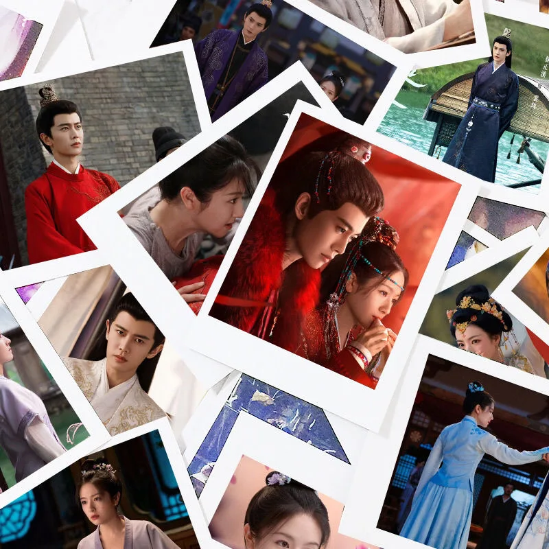 小さなロモカードの繰り返しなし,ニルヴァーナドラマへの愛,アレン・レン・ジャンラン・リー・ランディ・シュー・チャンキシ,テレビ,3インチ,30個,50個