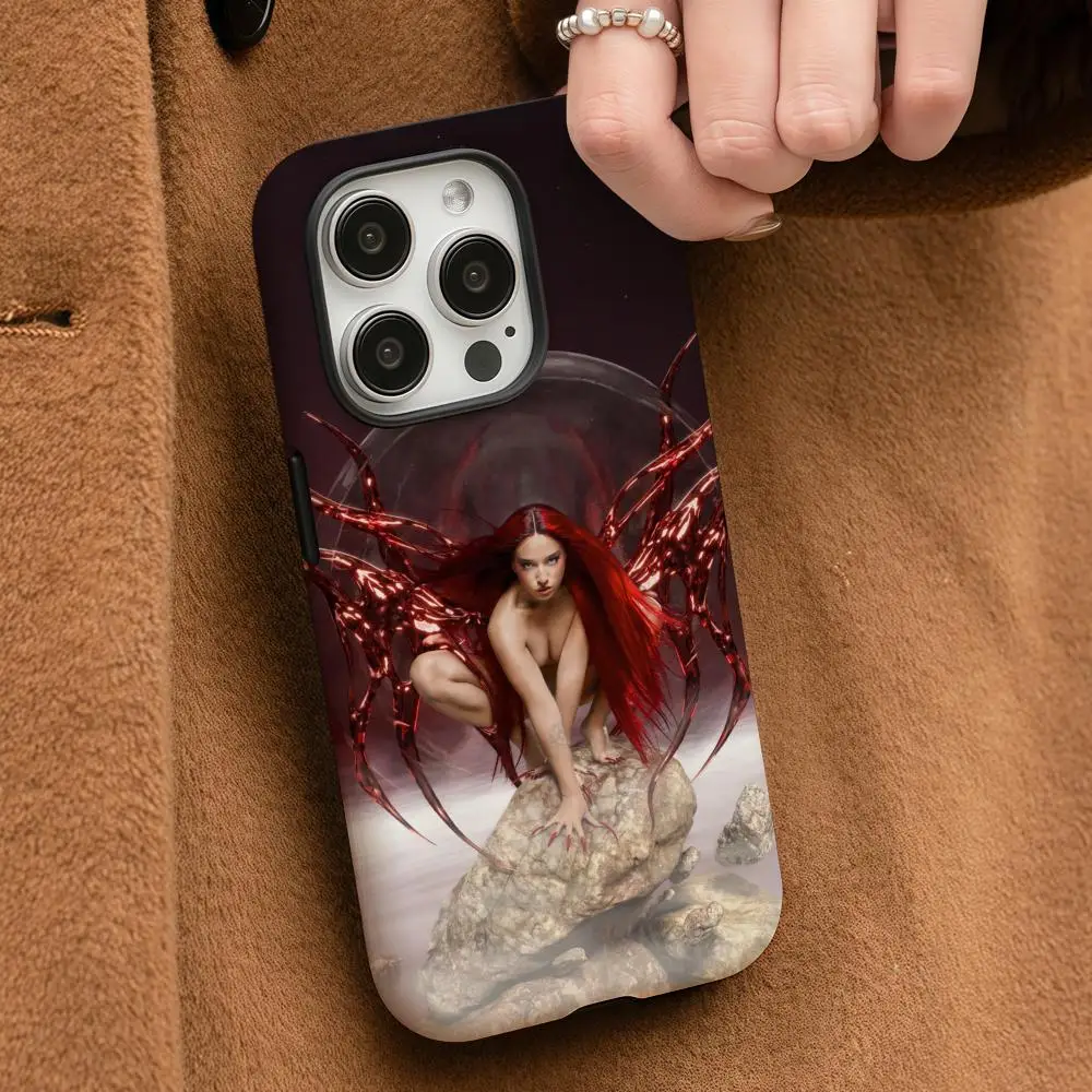 

L-Lola Indigo nave dragon Phone Case For iPhone 17 16 15 14 13 Pro Max Plus Glossy HD Double-Layer Liquid Back Film Hard Shell