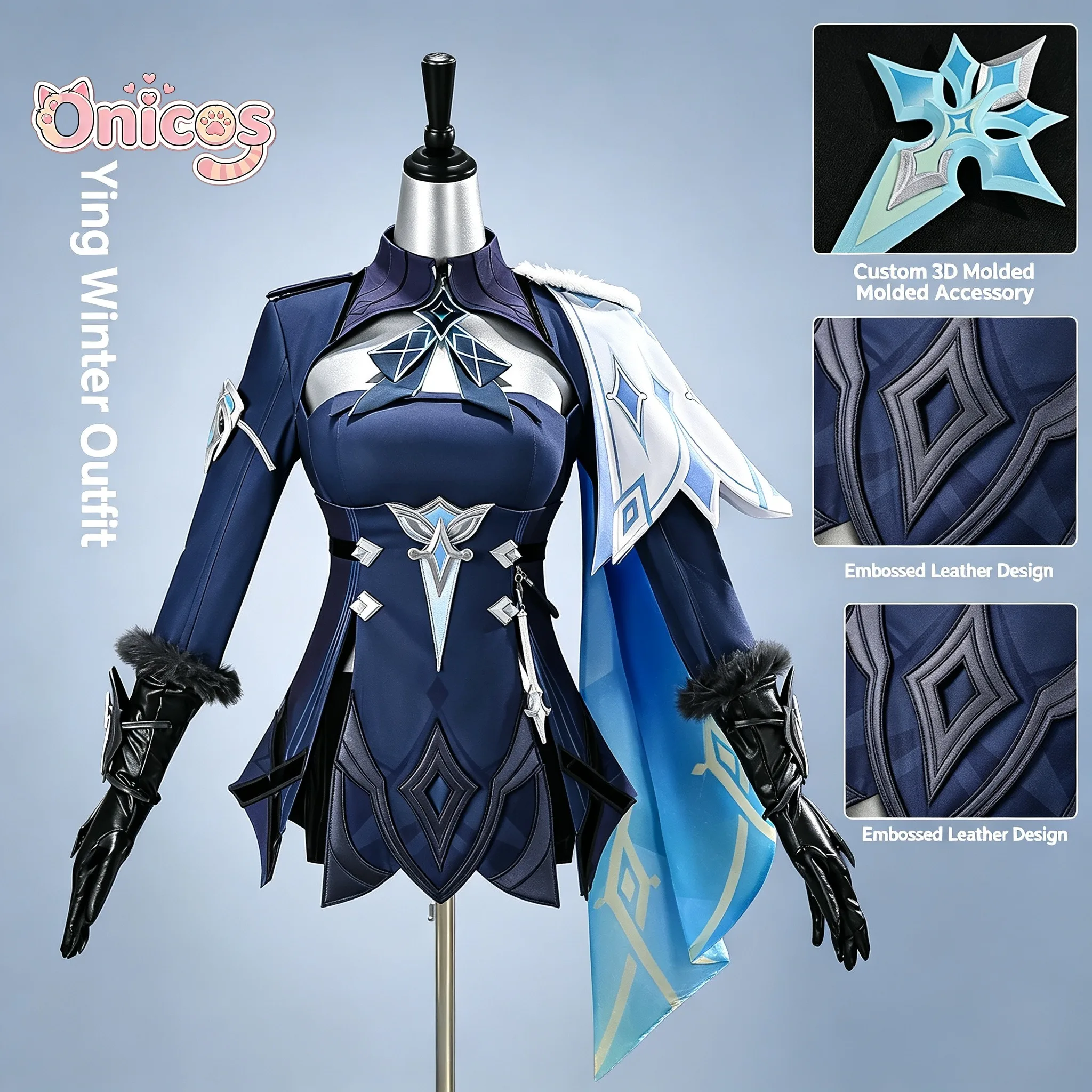 Party Games New - Fantasia Cosplay Genshin Impact Snezhnaya Lumine