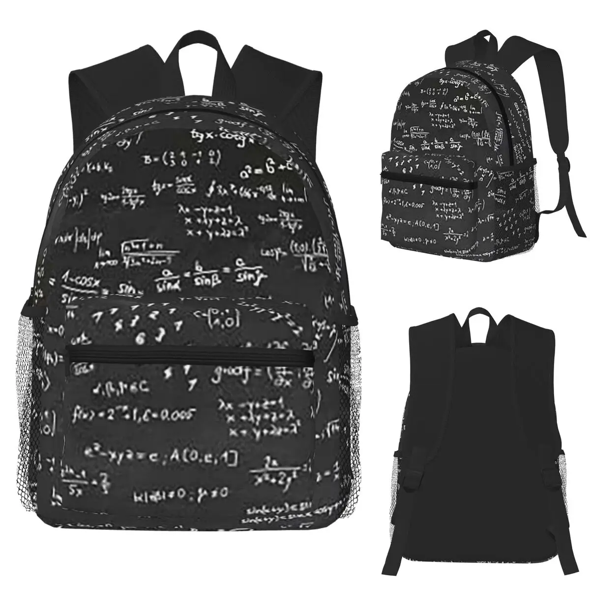 

Доска с цифрами, математические формулы, математические уравнения, студенческий рюкзак, школьная сумка, походный рюкзак для мальчиков и девочек, сумка для книг