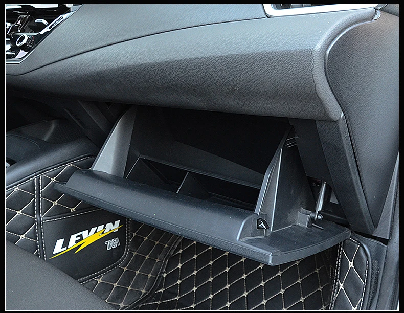 Für Toyota Corolla E210 2019 2020 2021 2022 2023 2024 2025 Hybrid ABS Auto Beifahrer-Handschuhfach Armlehnen-Einsatz Trennwand Aufbewahrungsbox – Detail 11
