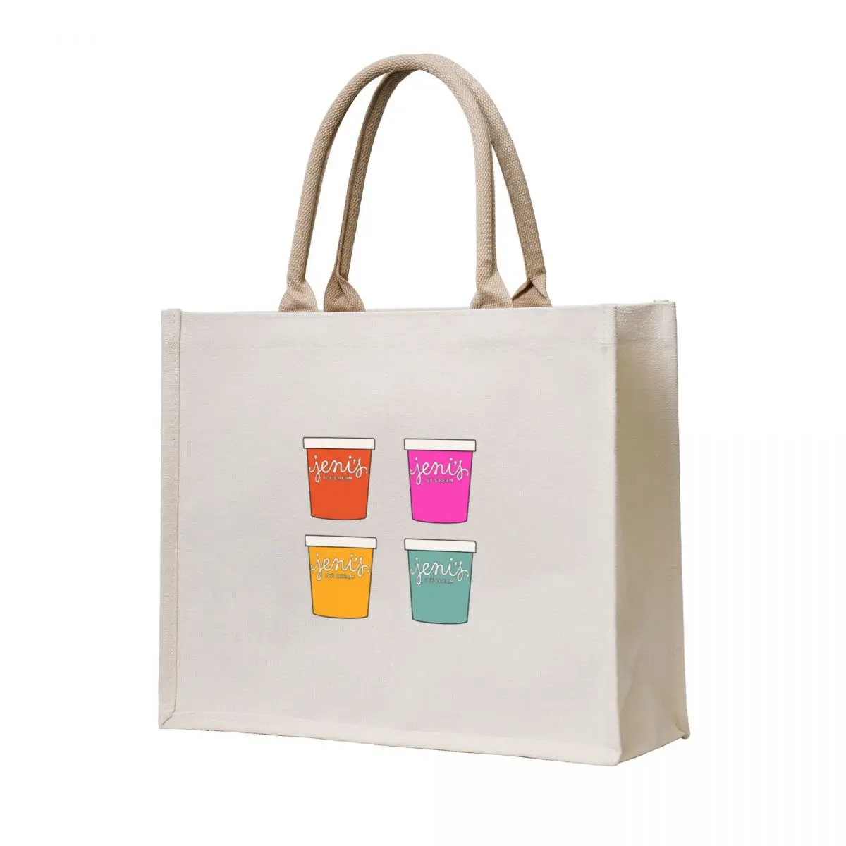 

jeni’s splendid ice cream pint set Tote Bag female bag great bag university shopper