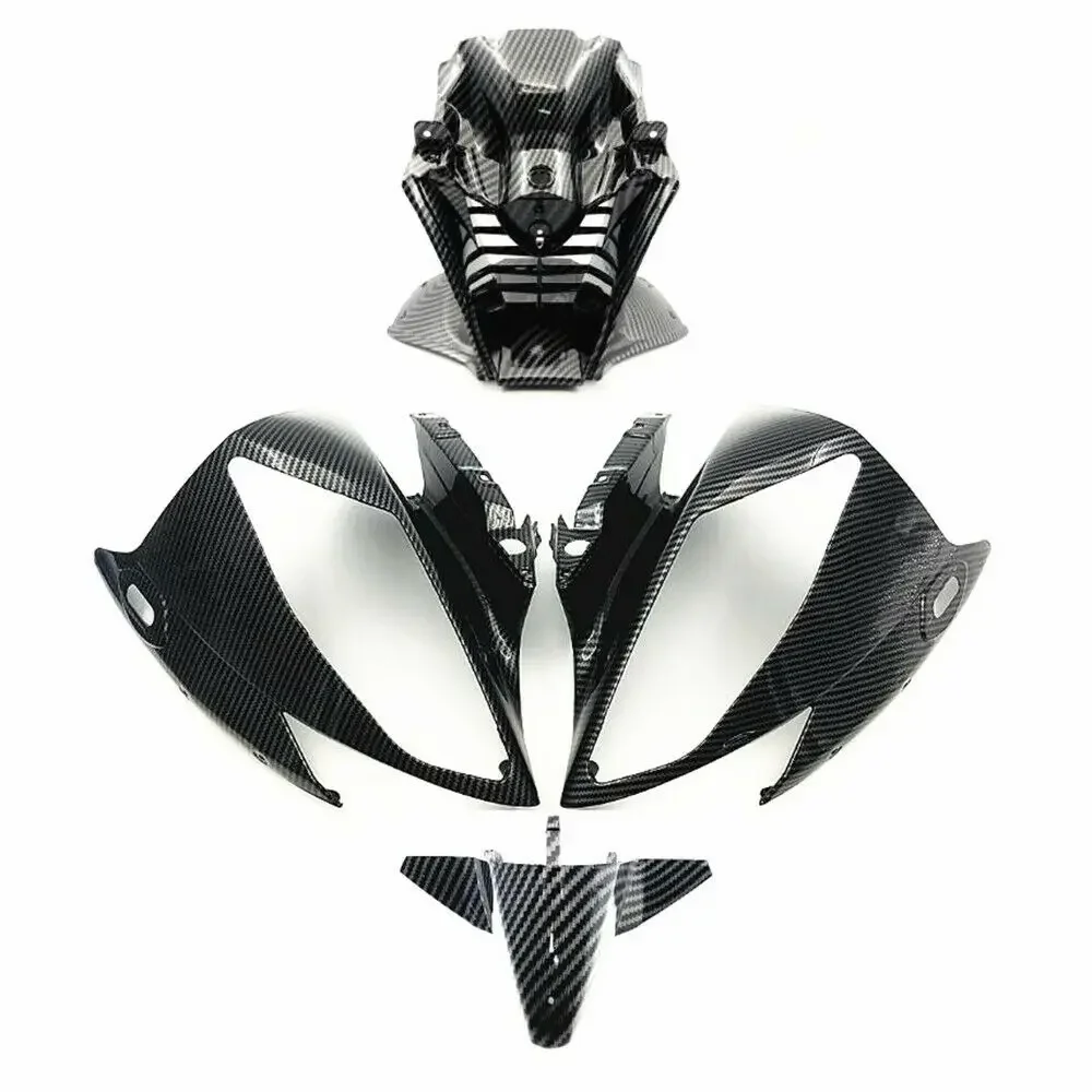 

Injection Front Nose Cowl Upper Fairing Carbon Fiber Color For Yamaha YZF R6 2006-2007