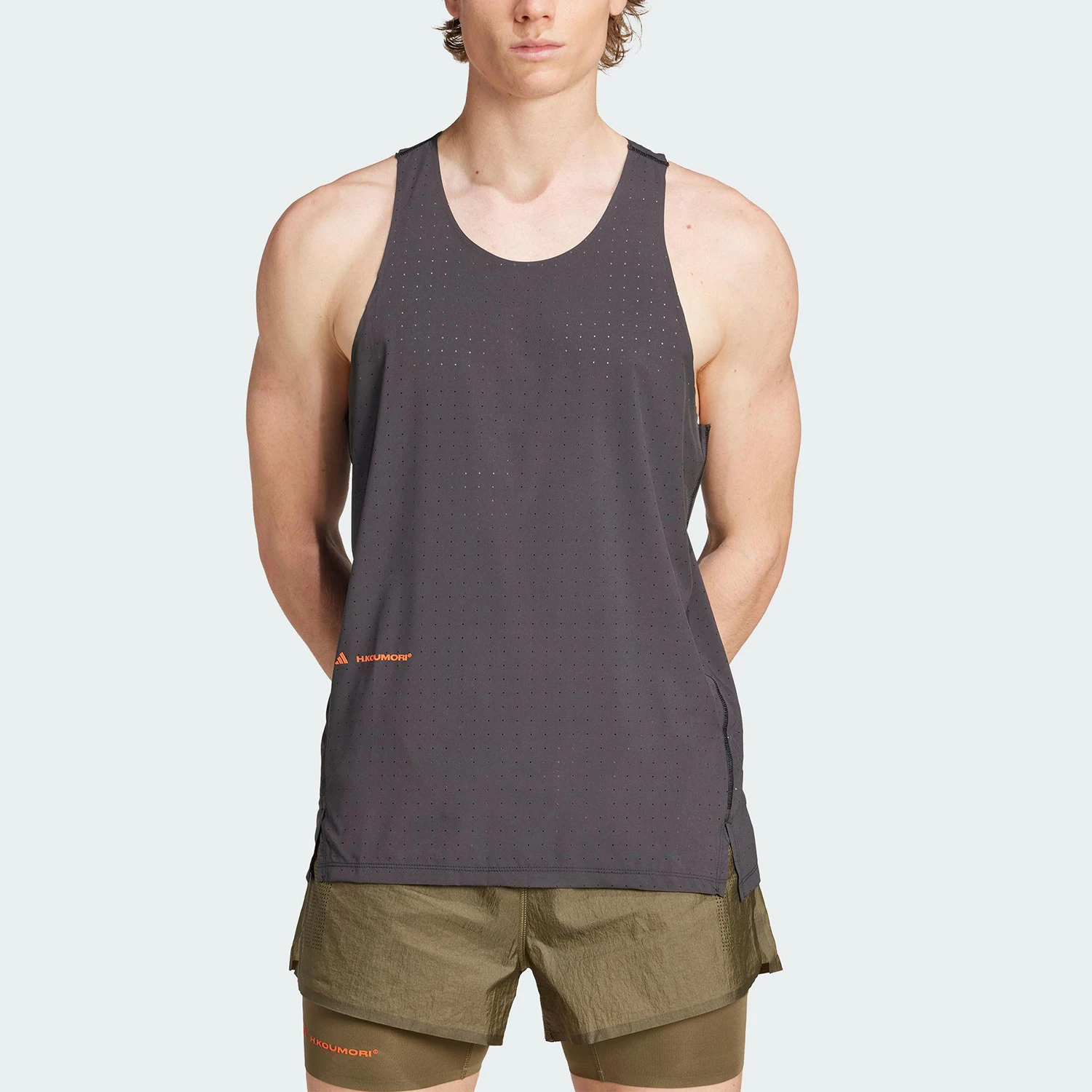

Adidas Originals 2025 Summer New Men's Running T-Shirt Vest JY4087