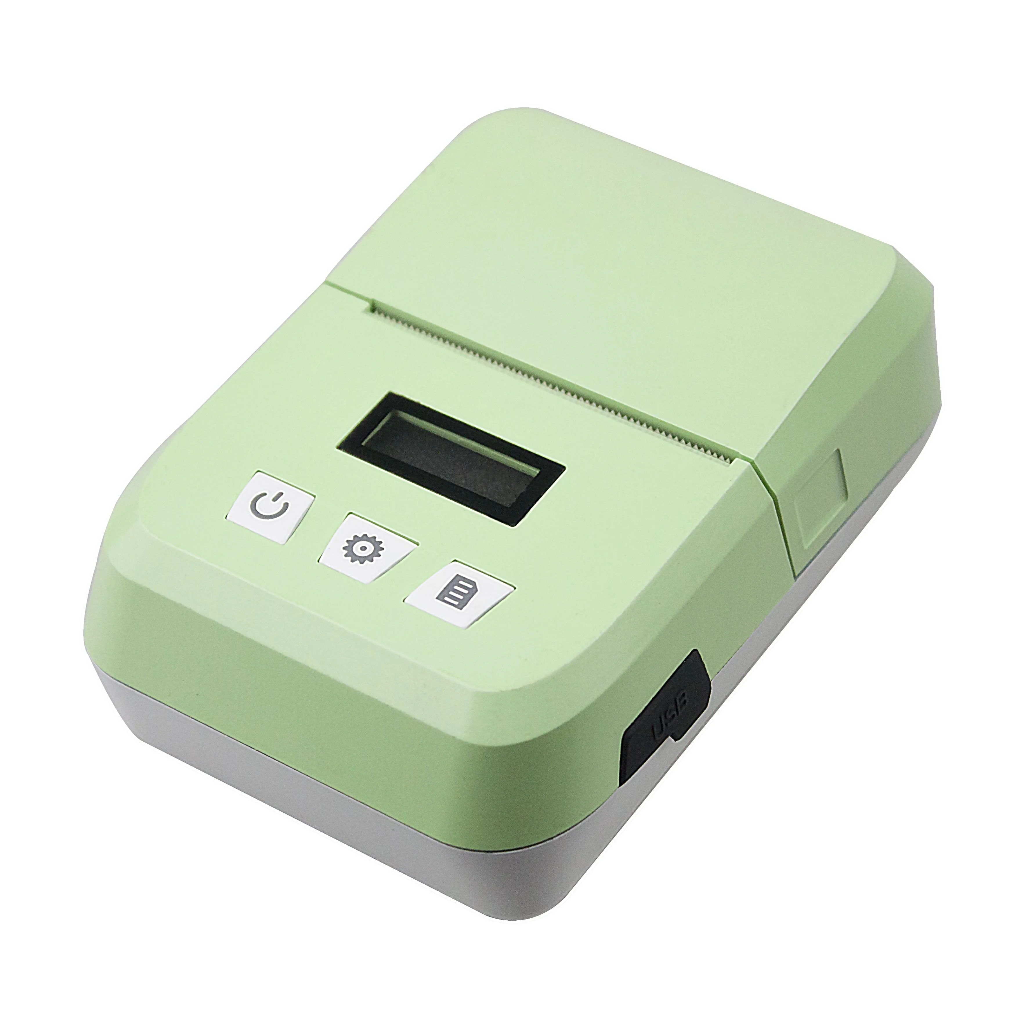 

1 Cashino KLP-II 2 Inch Mobile Bluetooth OLED Mobile Thermal Mini 58 mm Barcode Label Printer