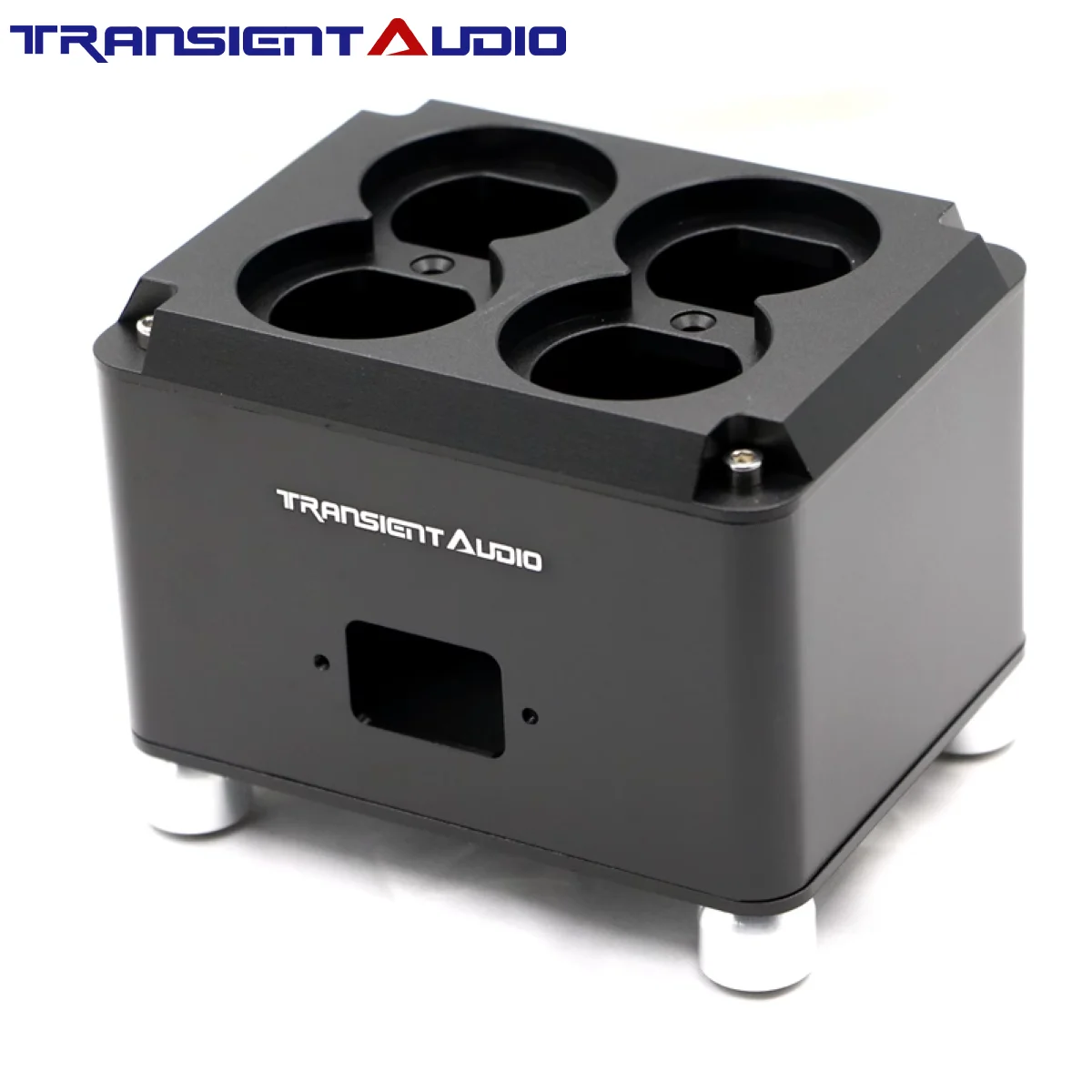 TRANSIENTHI-FIAUDIO Aluminum Alloy Fully Shielded Audio Amplifier Insert Board, 1 pieceDIY 130*100*105mm Power Socket Empty Case
