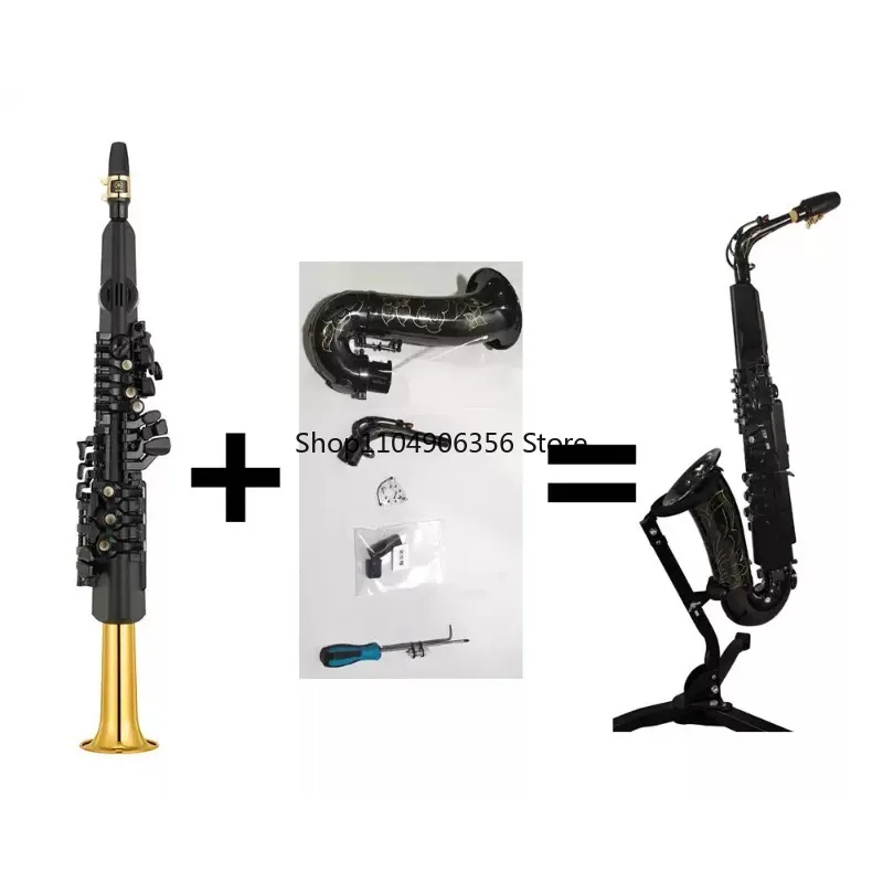 for Electrical Blowpipe Soft Bolwtorch Flute Head Saxophone Curved Neck Adapter Food Grade YDS 150