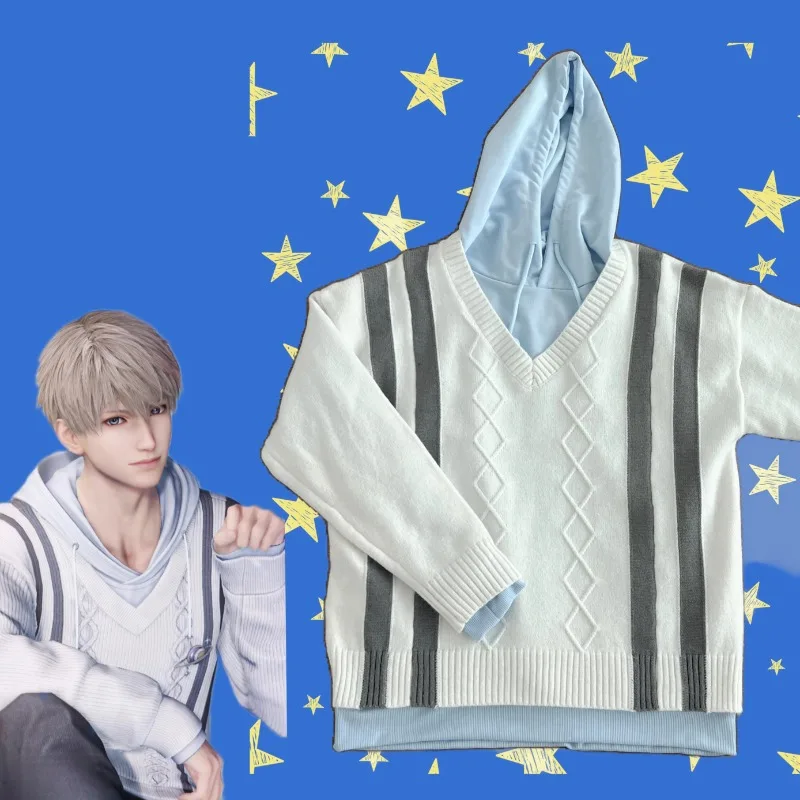 

Игра Love and Deepspace Xavier аниме игра косплей унисекс толстовка с капюшоном с длинными рукавами топы мужские и женские свитера