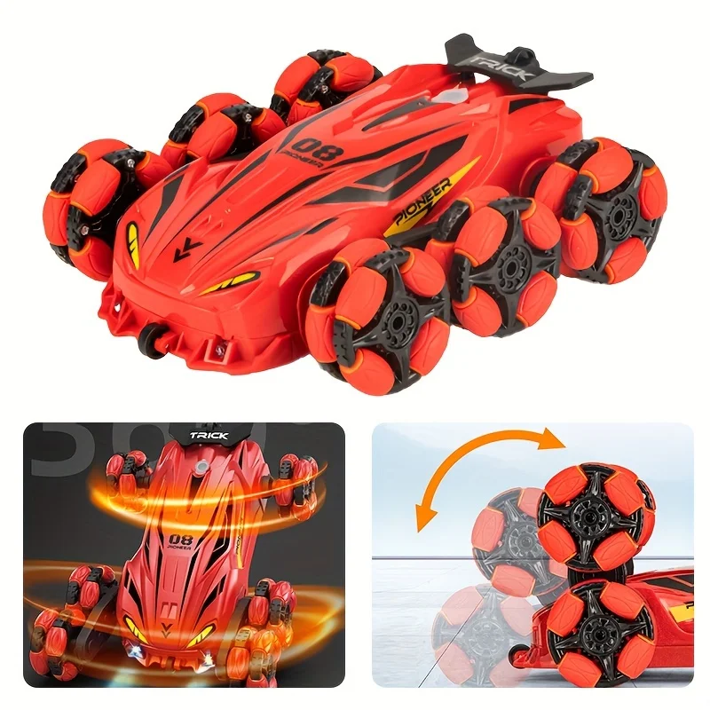 RC Stunt Car Bambini Double Sided Flip 2.4G Telecomando 360 Rotazione Deree Off Road Drift RC Auto Regali per Bambini Adulti Ragazzi