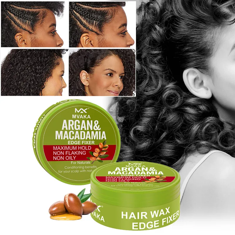 

MVAKA Hair Edge Control Gel Wax provides long-lasting styling, effectively securing the edges and keeping the hairstyle neat