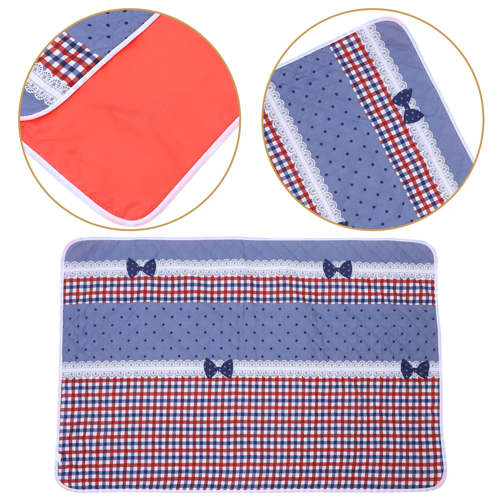 

Waterproof Bed Pad Mat Extra Large Washable For Kids Elderly Adults Reusable Cotton Liner Leak Proof Pads For Bedding