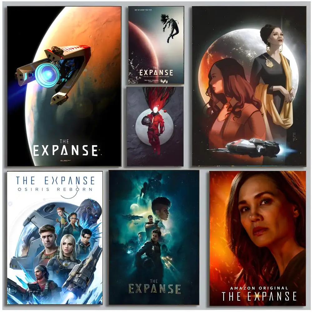 Tv SciFi T-The Expanse Poster Modern Wall Art Bedroom Living Room Print Unframed