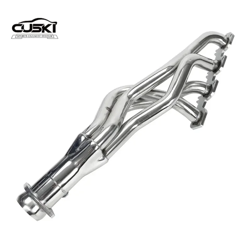 High Flow Exhaust Header For 09-15 Dodge Ram 5.7L Hemi SS Long Tube 1 7/8\