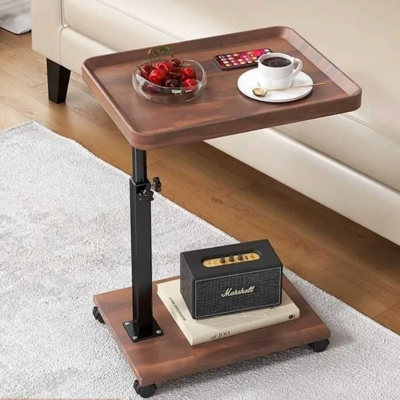 Living room household tea table coffee table table bedroom bedside table bedside shelf liftable sofa side table