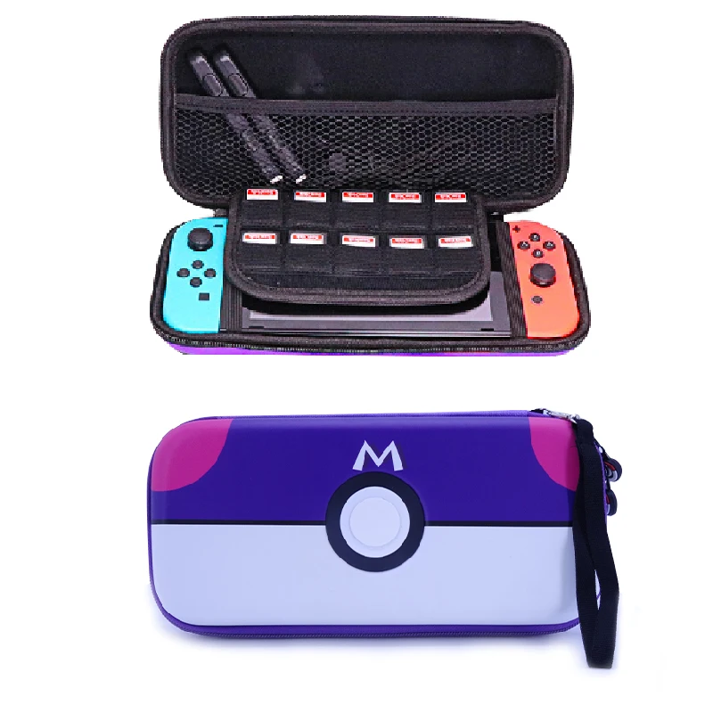 กระเป๋าเก็บของนินเทนโด SWITCH OLED แบบแข็งกระเป๋าสะพายไหล่ผู้ชายแบบพกพาเคสป้องกันคอนโซลเกมนินเทนโด