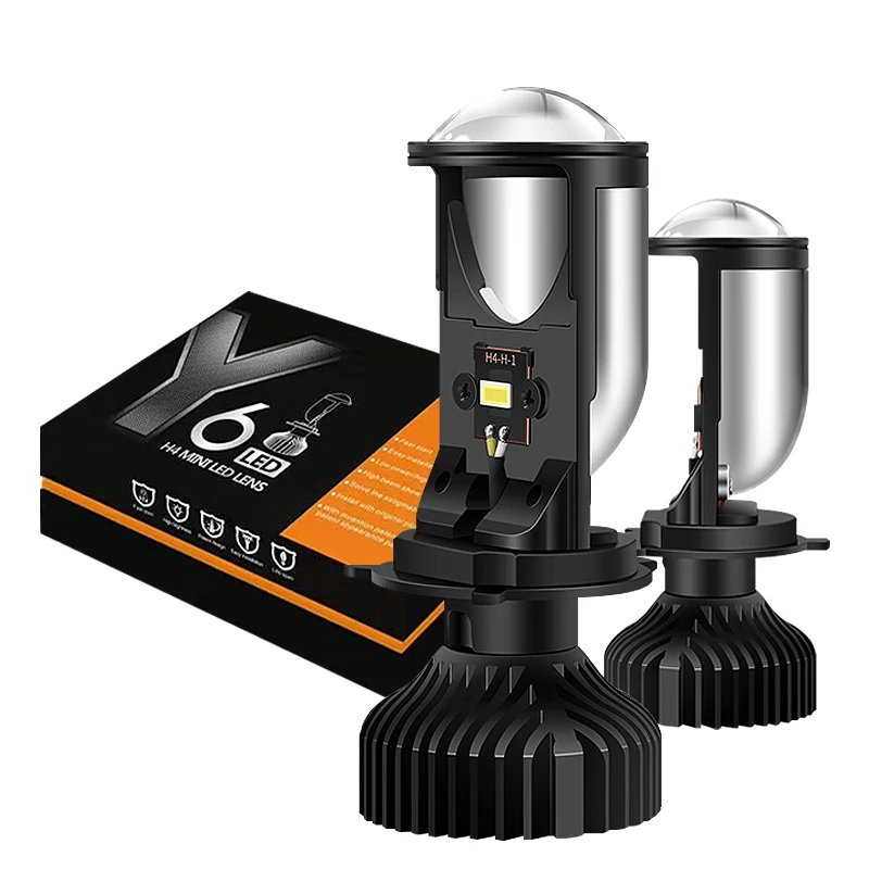 Żarówki LED Mini H4 70W 6500K LED do reflektorów RHD/LHD Importowane żarówki LED Y6 Luces