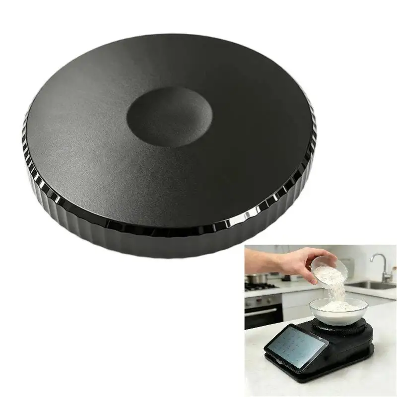 1pc TM7 ABS Weighing Scale Cover, Durable Stain-Resistant Portable Dust-Proof Protective Lid for Kitchen Home Travel