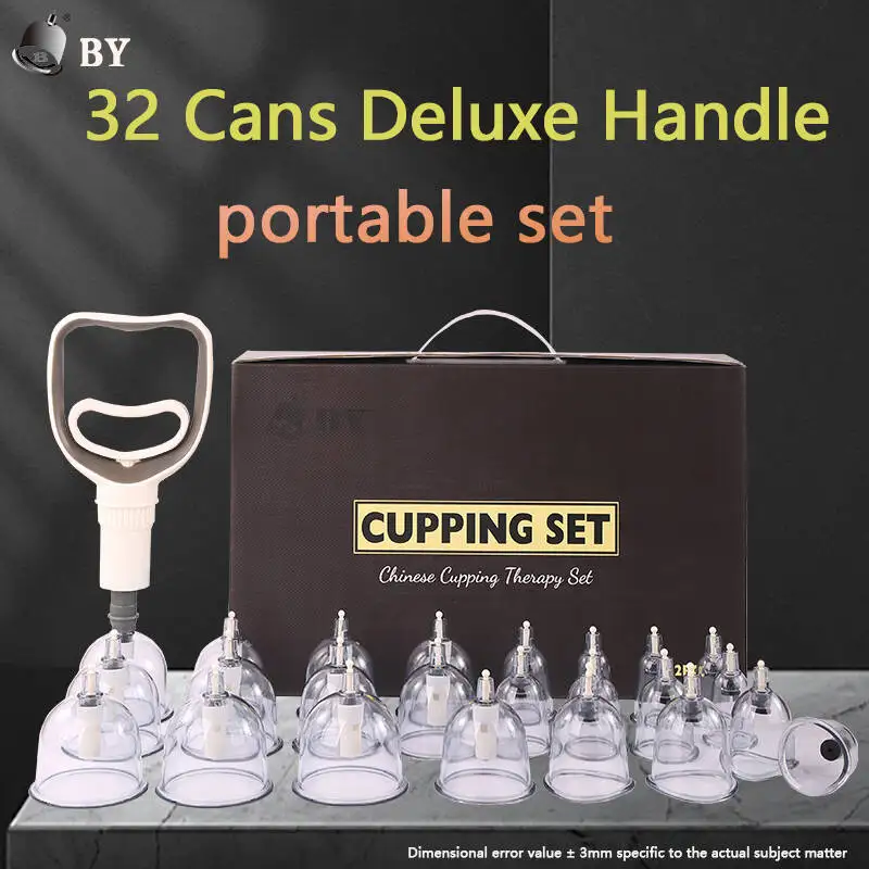 32pcs Cupping device  Cupping Therapy Sets Portable Suction Cupping suction cups Vacuum Magnetic Pump Cellulite Cupping Massage