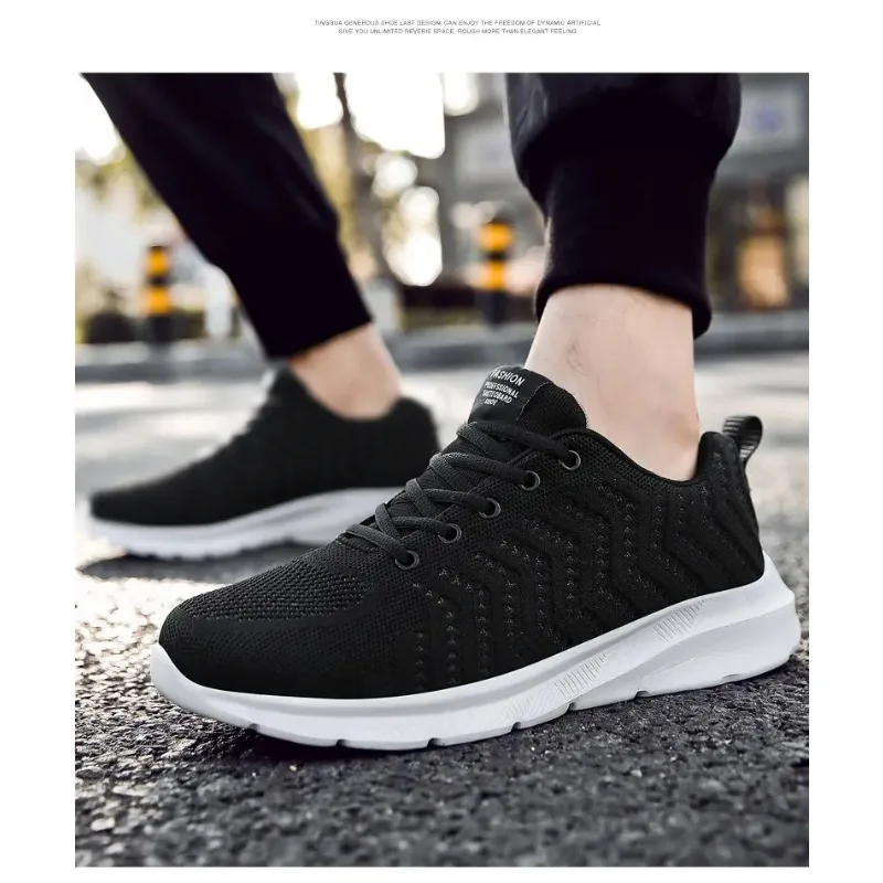 

2025 Running Shoes Men Sneakers Fashion Lightweight Trainers Breathable Walking Shoe Outdoor Comfortable Athletic for Men