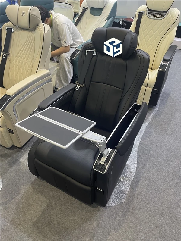 Van Accessories China Luxury New Car Seat Back Tray Folding Table for Modification Vehicle for Sienna view 4