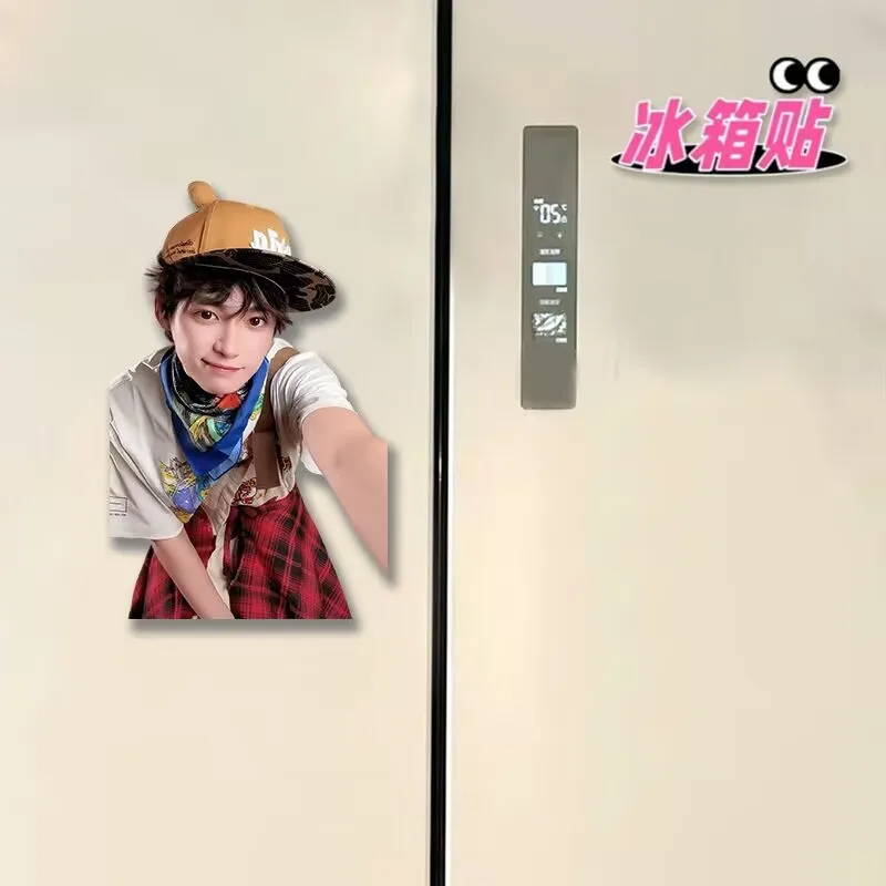 Amore inverso, magneti per frigorifero fantastici con magnete acrilico attorno a Ziyu, regali decorativi per frigorifero piatti e divertenti di fascia alta